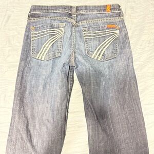 7 For All Mankind Light Blue Boot Cut Jeans